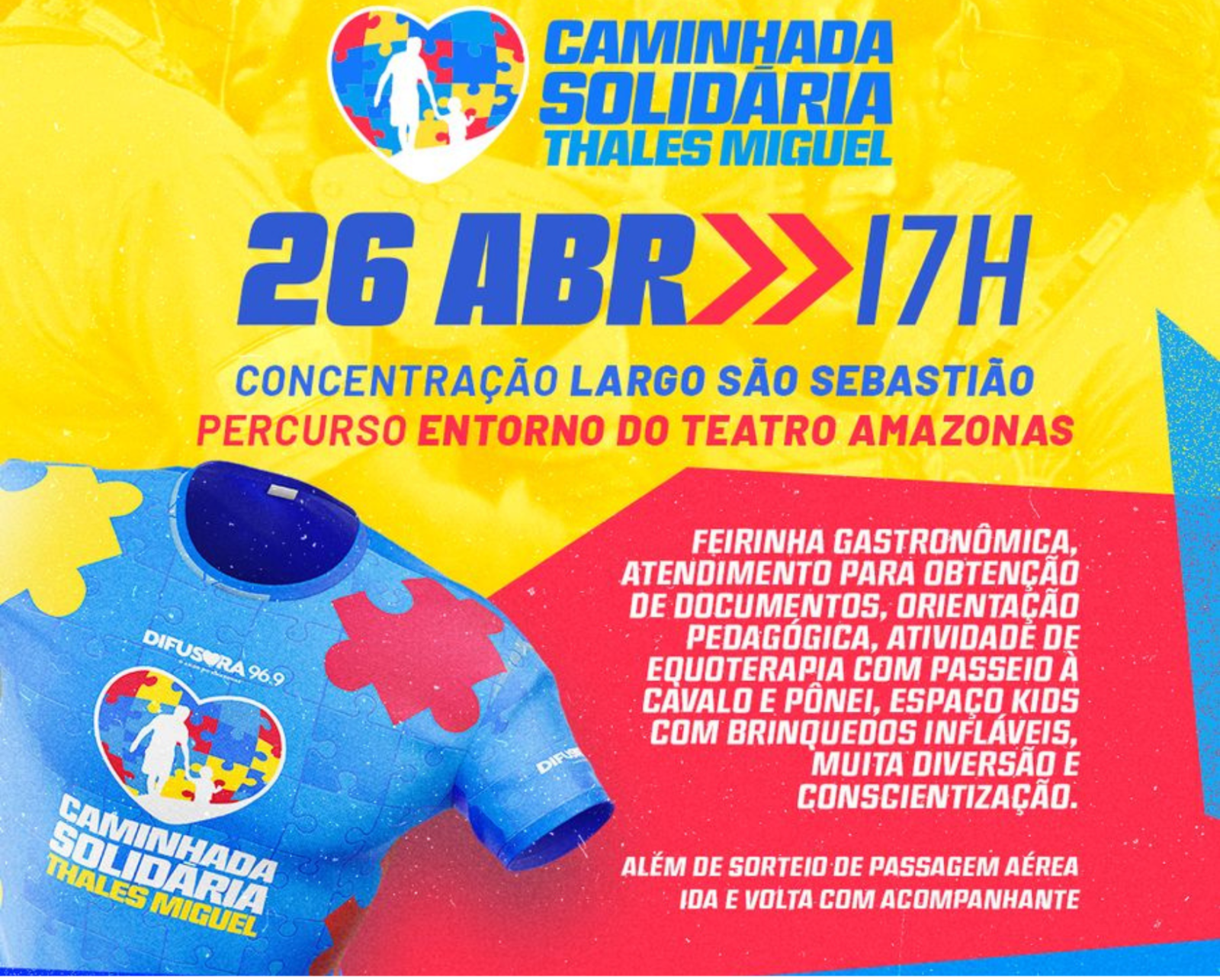 Correr com o coração: 2ª Corrida da Difusora “Thales Miguel” celebra a inclusão e o amor