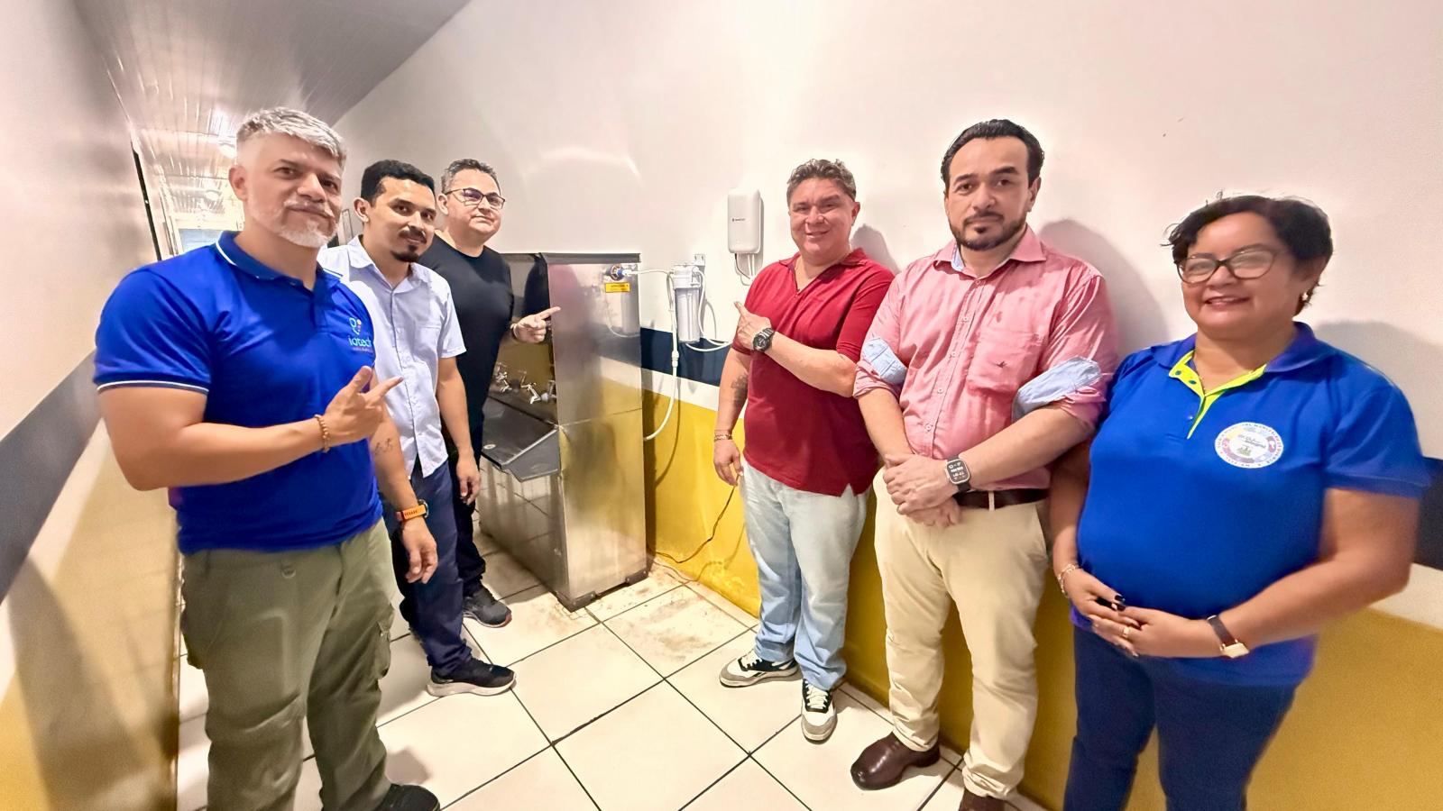 Tefé fortalece cooperação internacional com a Coreia do Sul e implanta projeto piloto de purificação de água em escola municipal