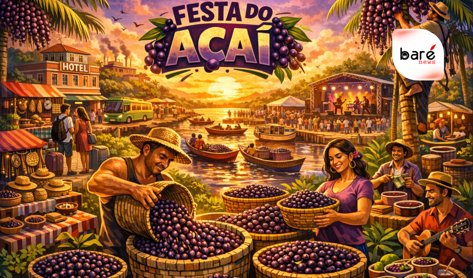 35ª Festa Cultural do Açaí de Codajás 2026 promete movimentar turismo, cultura e economia no Amazonas