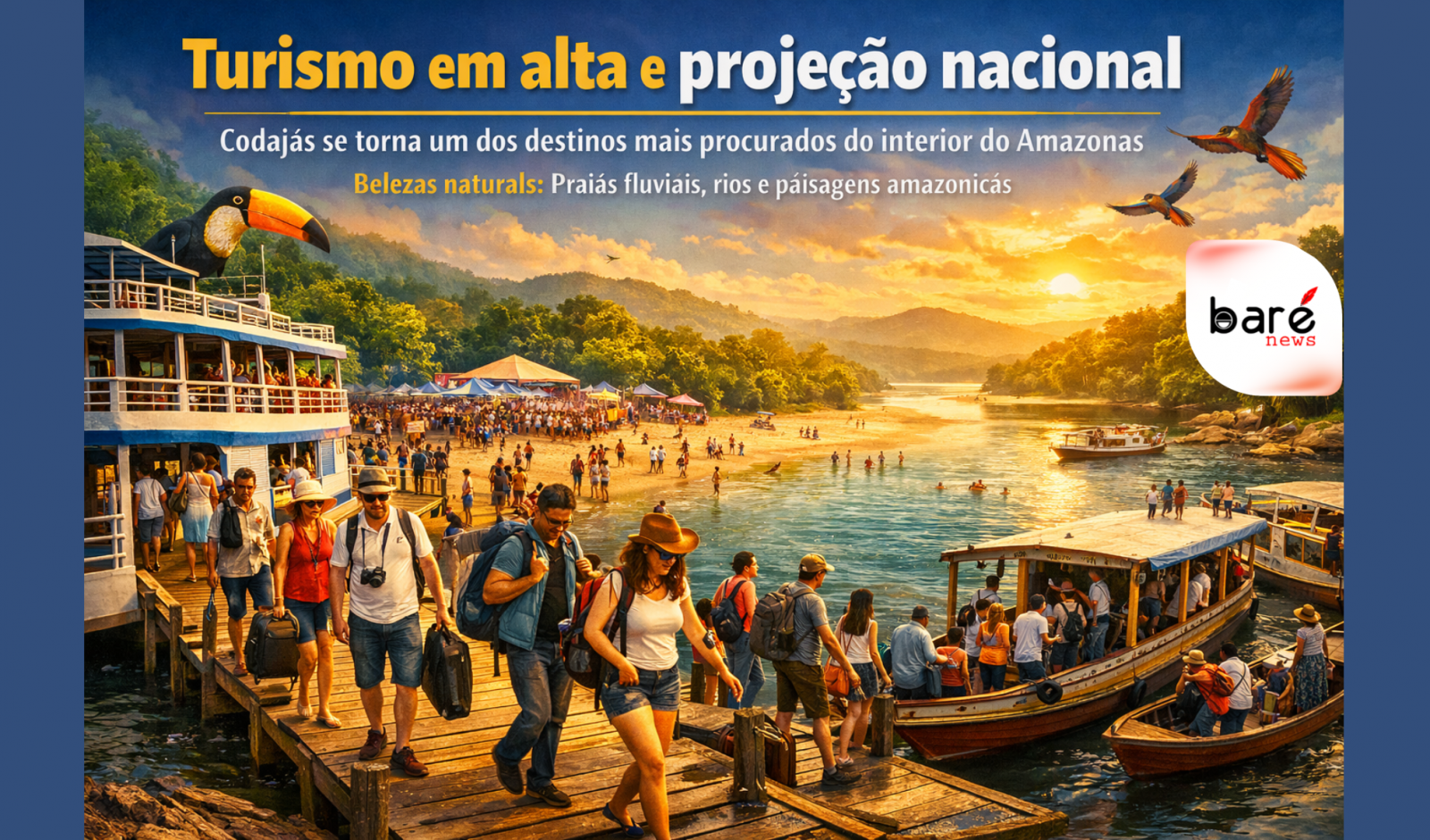 35ª Festa Cultural do Açaí de Codajás 2026 promete movimentar turismo, cultura e economia no Amazonas