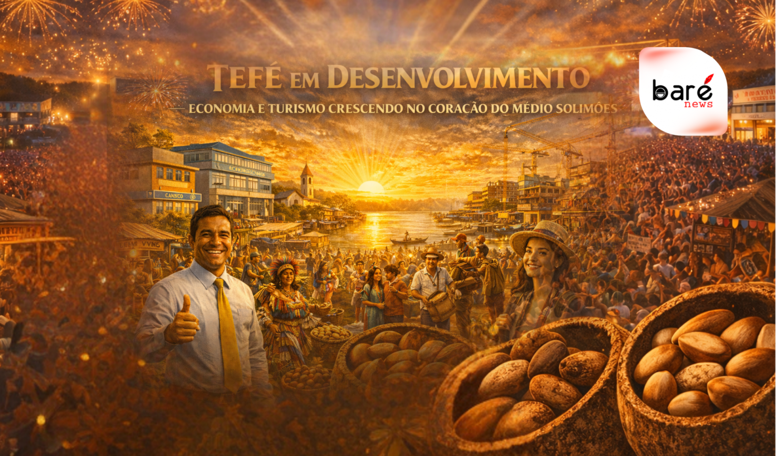Tefé Vive o Orgulho da Amazônia: Festa da Castanha 2026 Promete Movimentar o Turismo, a Cultura e a Economia do Médio Solimões Tefé Vive o Orgulho da Amazônia: Festa da Castanha 2026 Promete Movimentar o Turismo, a Cultura e a Economia do Médio Solimões